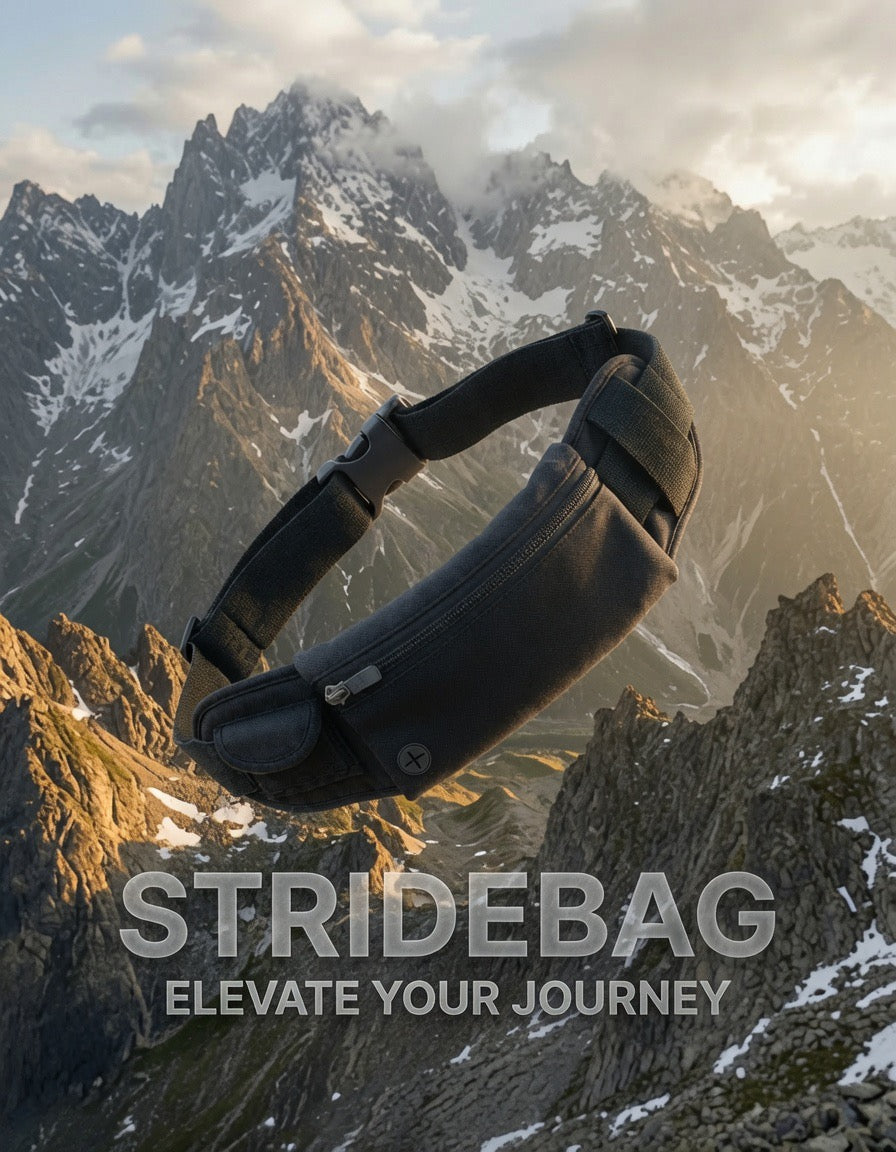 Stridebag - lightweight Sling Bag Build for Runners