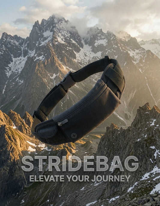 Stridebag - lightweight Sling Bag Build for Runners